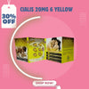 Cialis 20mg 6 Yellow Tablets Pack For Men 20mg safevibe.pk