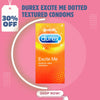 Durex Excite Me Dotted Textured Condoms Condoms