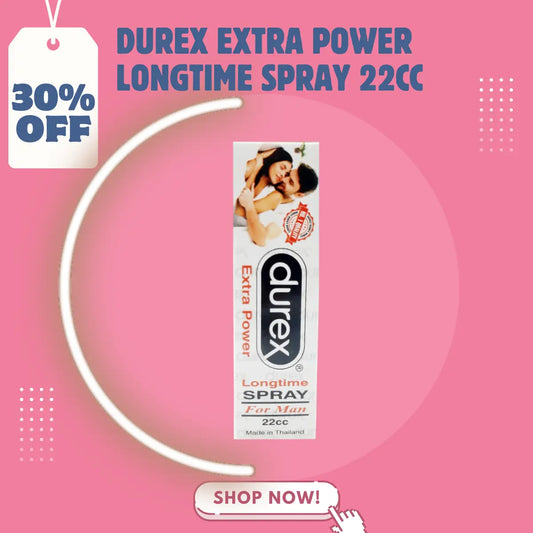 DUREX EXTRA POWER LONGTIME SPRAY 22CC safevibe.pk