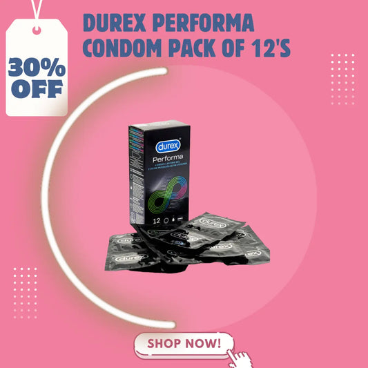 Durex Performa Condom Pack of 12's Condoms