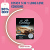 Ectasy 5 in 1 Long Love Condoms safevibe.pk